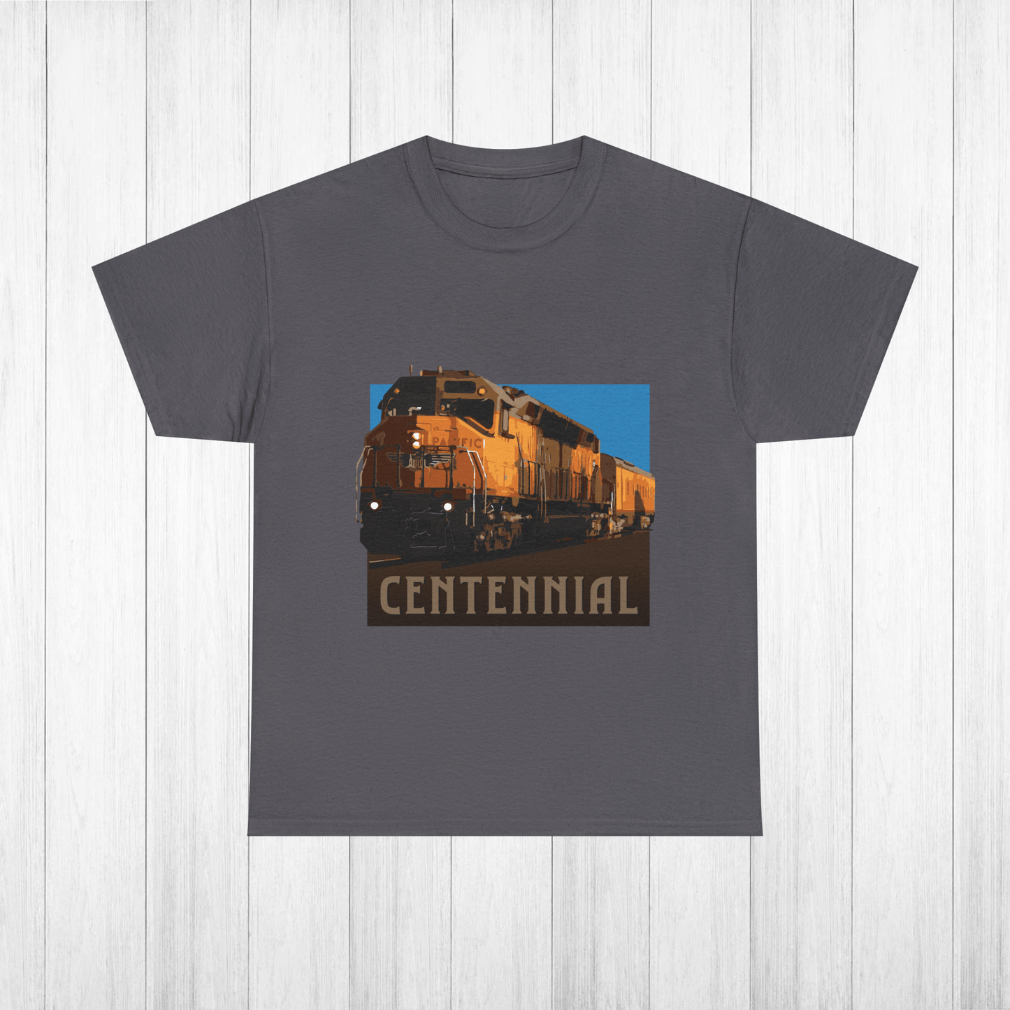 Union Pacific DDA40X Centennial Heavy Freight Locomotive T-Shirt