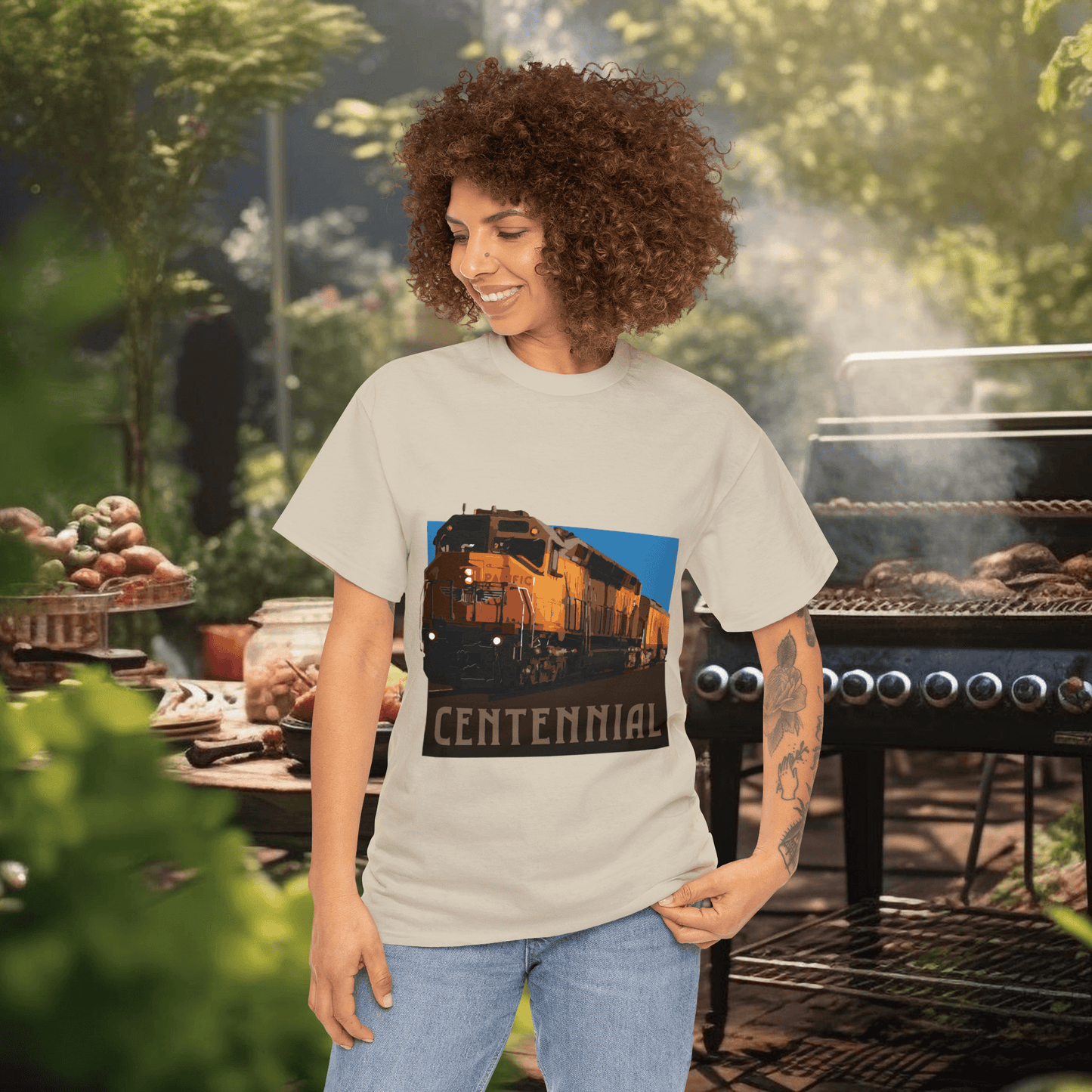 Union Pacific DDA40X Centennial Heavy Freight Locomotive T-Shirt