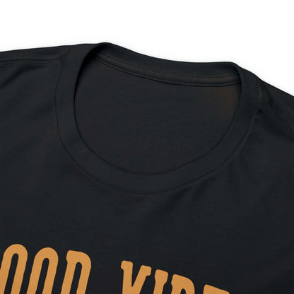 Good Vibes Surfer T-Shirt, Beach Lover Gift, Surfing Tee