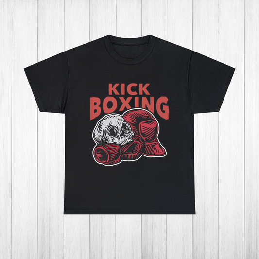 Kickboxing T-Shirt, Boxing Tee, Gym Clothes, Sports Gift