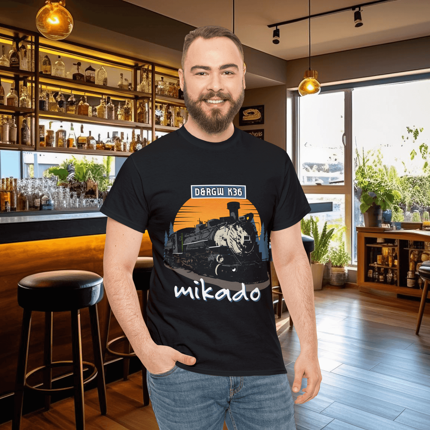 Mikado K36 Steam Locomotive T-Shirt