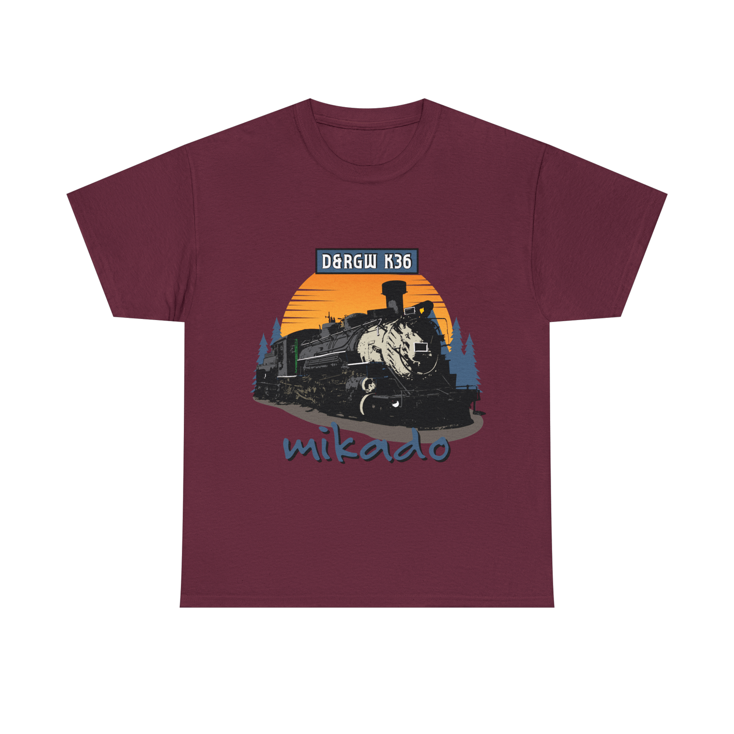 Mikado K36 Steam Locomotive T-Shirt