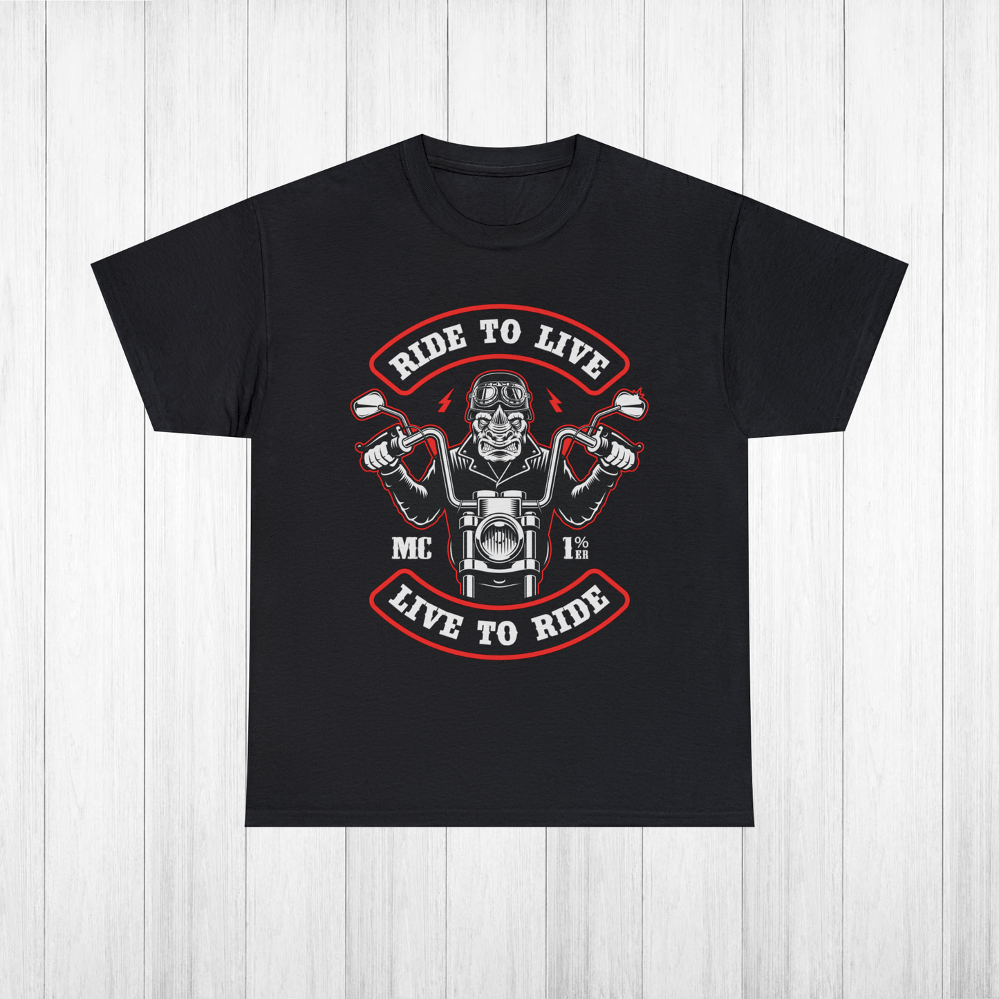 Motorcycle Club T-Shirt, Biker Gang Tee, Motorbike Rider Shirt