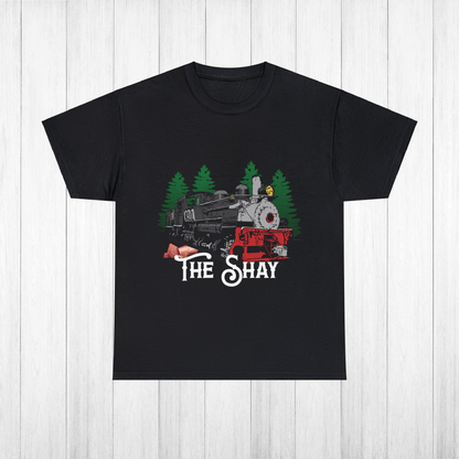 Shay Steam Locomotive Unisex Cotton T-Shirt