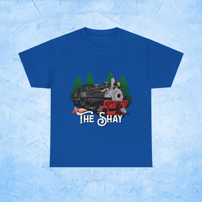 Shay Steam Locomotive Unisex Cotton T-Shirt