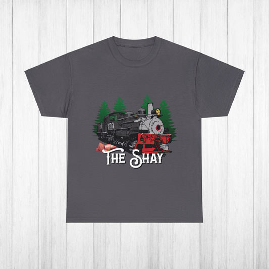 Shay Steam Locomotive Unisex Cotton T-Shirt